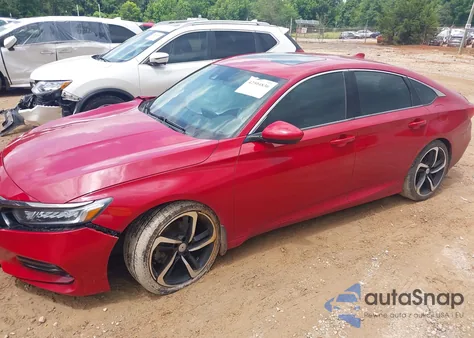 2018 Honda Accord Sport 2.0T from USA, damaged, VIN 1HGCV2F34JA046102